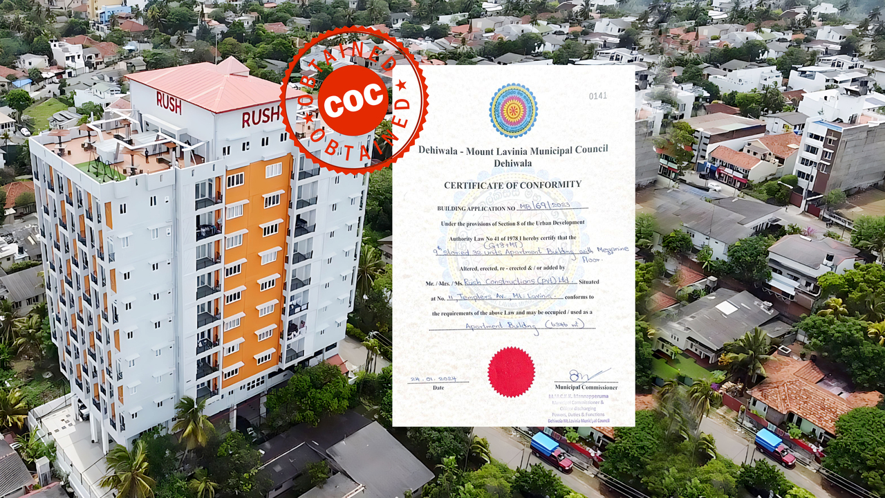 Rush Reliance Apartment Earns The COC
