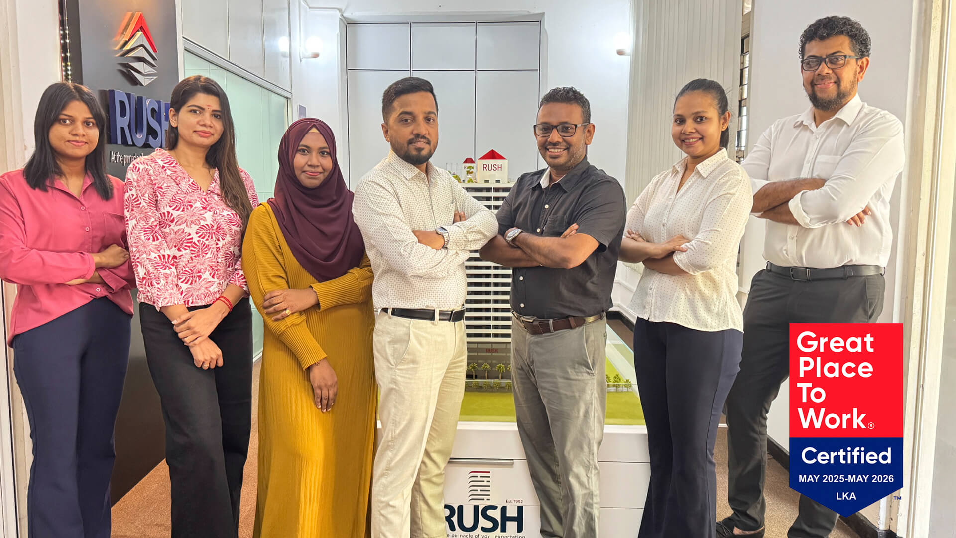 Building People First: Rush Lanka Recognized as a Great Place to Work®